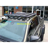 Aluminum flat roof rack