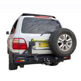 Rear bumper  (with tyre bracket and tank holder)