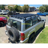 Aluminum flat roof rack