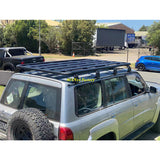 Aluminum flat roof rack