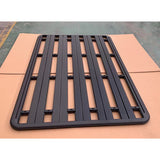 Aluminum flat roof rack