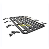 Aluminum flat roof rack